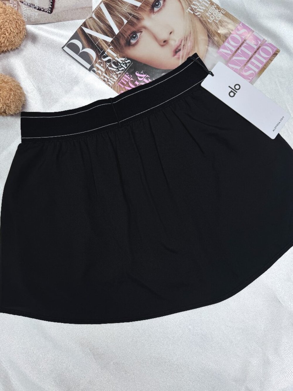 ALO Match Point Tennis Skirt Black 😍🔥Versatile Athleisure Essential NWT - Picture 5 of 8